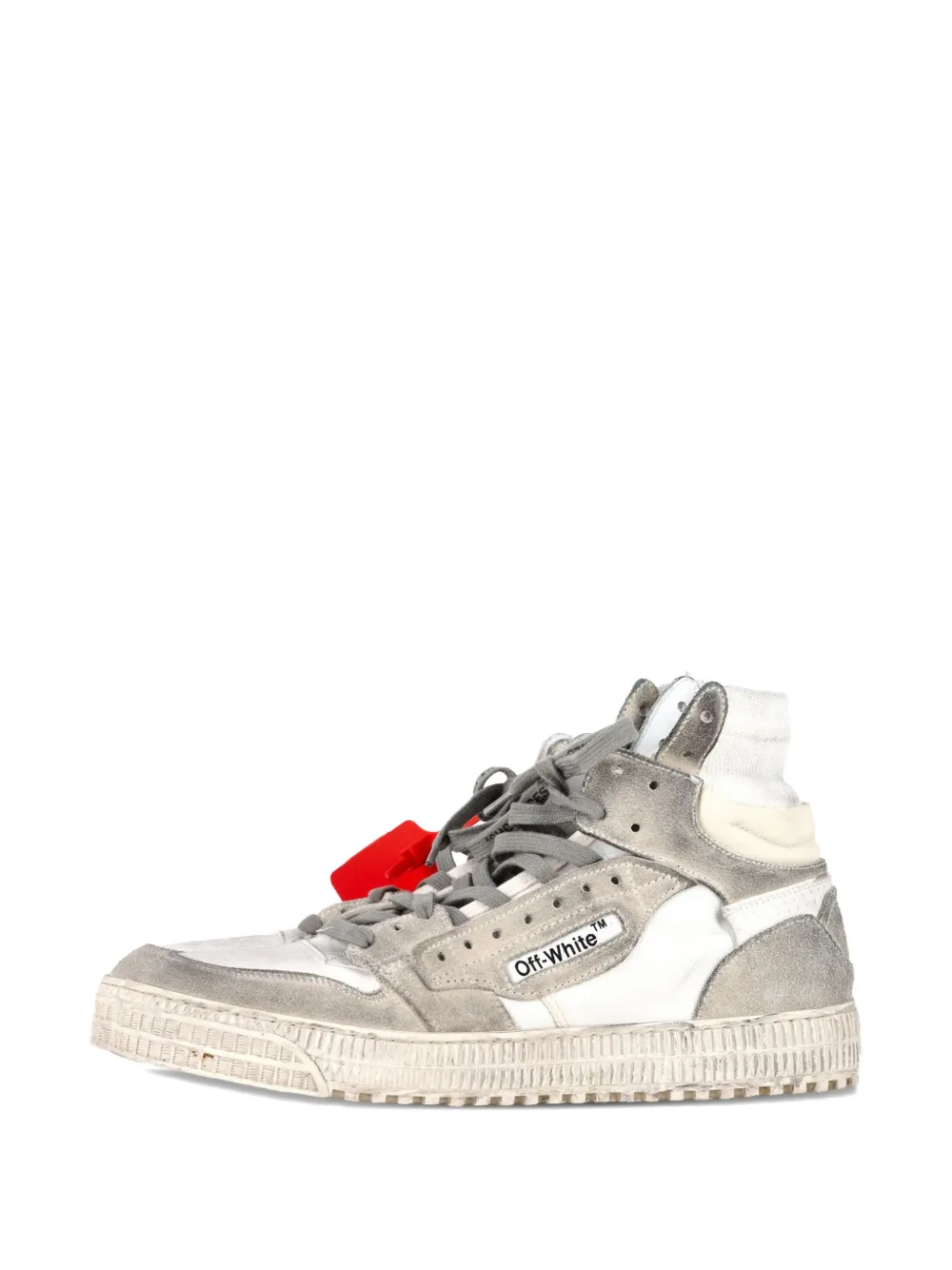 Off-White Pre-Owned 3.0 high-top sneakers - Grijs
