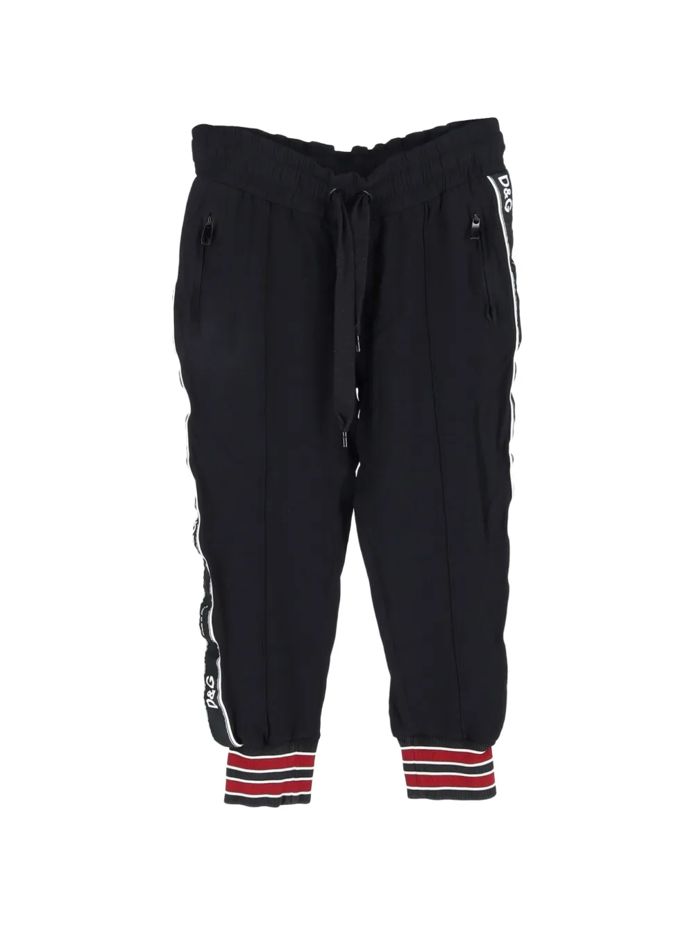 Dolce & Gabbana Pre-Owned Pantaloni sportivi con logo - Nero