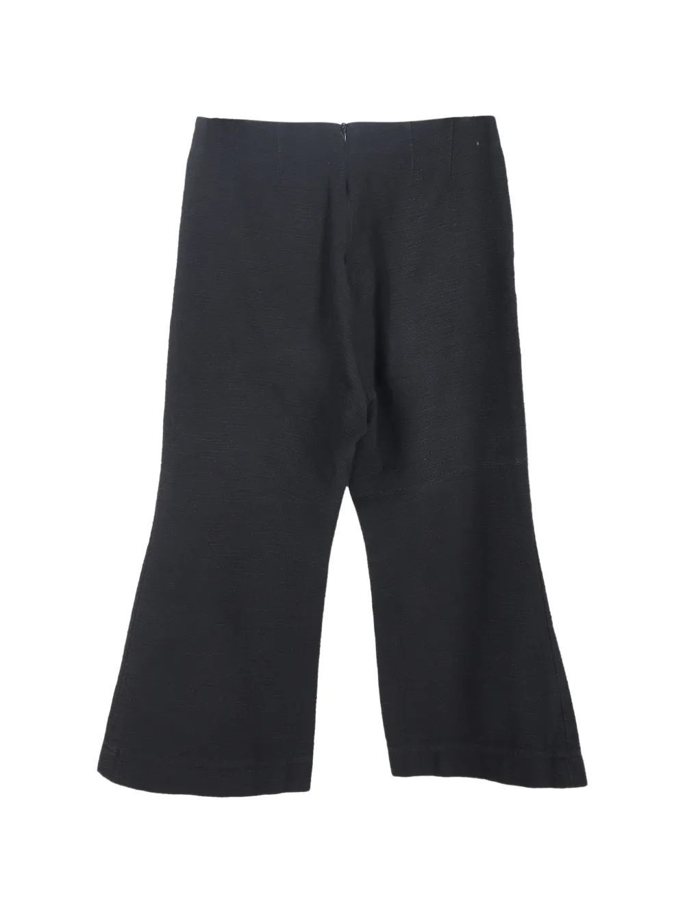 Lisa Marie Fernandez zip-fastening flared trousers - Zwart