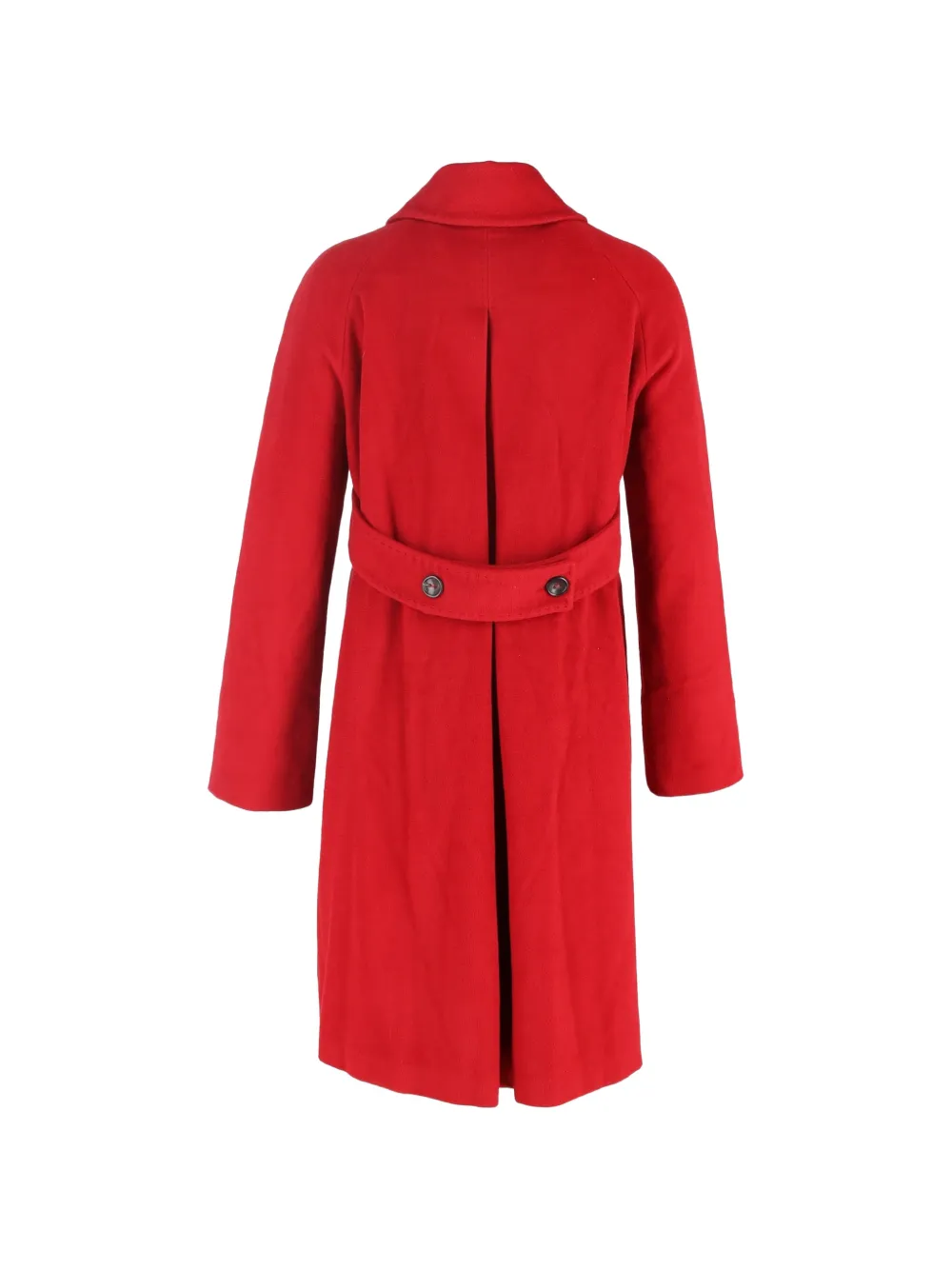Max Mara double-breasted wool coat - Rood