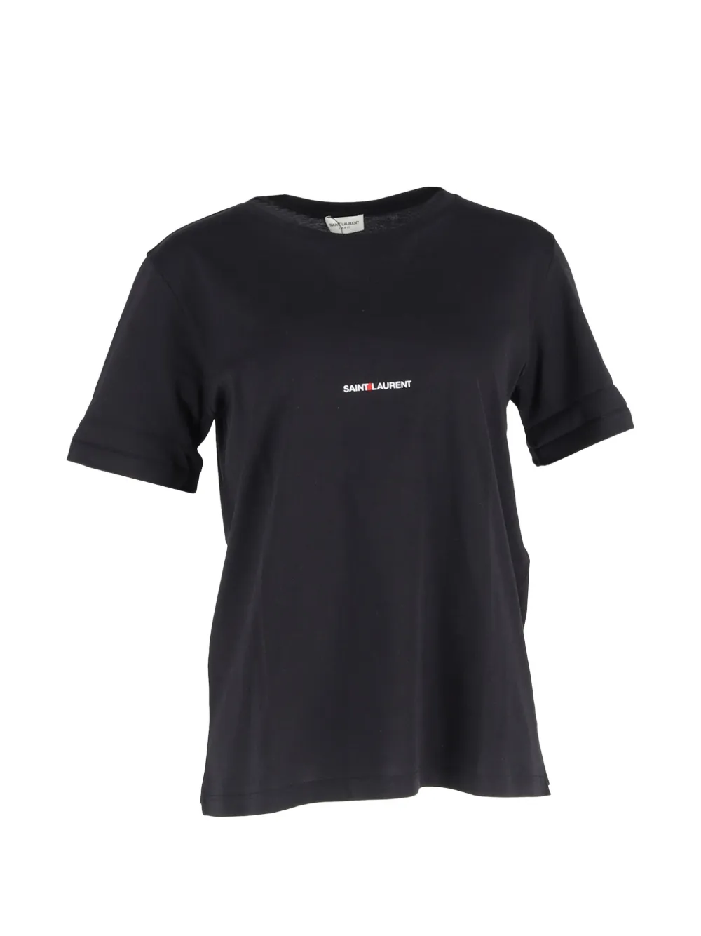 Saint Laurent Pre-Owned logo-print T-shirt - Nero