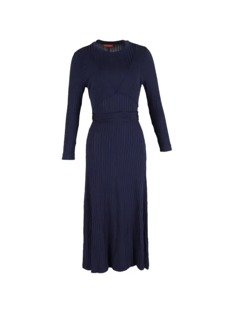 Altuzarra Masika ribbed tie midi dress