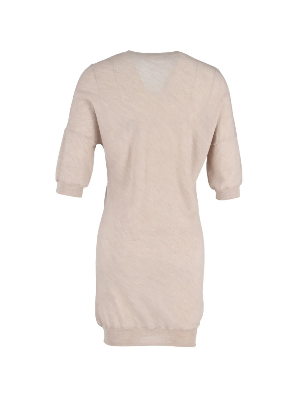 Chlo&eacute; Vintage V-neck mini dress - Beige