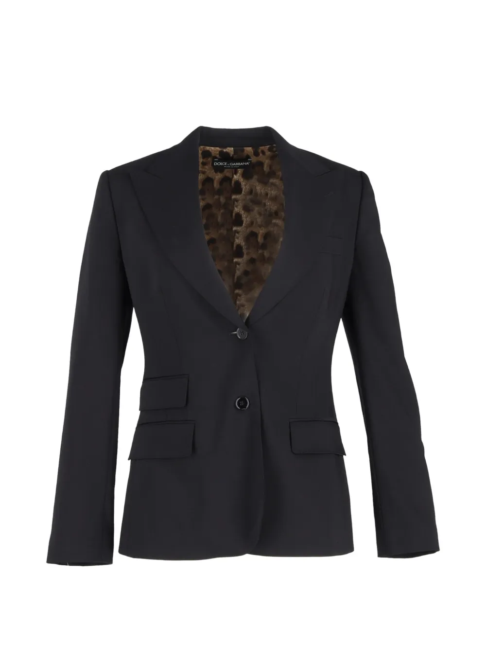 Dolce & Gabbana Pre-Owned Turlington peak-lapel blazer - Nero