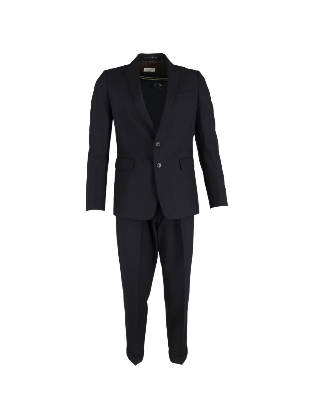 Dries Van Noten Pre-Owned wool suit - Blu