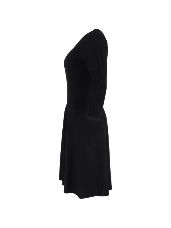 Max Mara Vネック ドレス | ブラック | FARFETCH JP