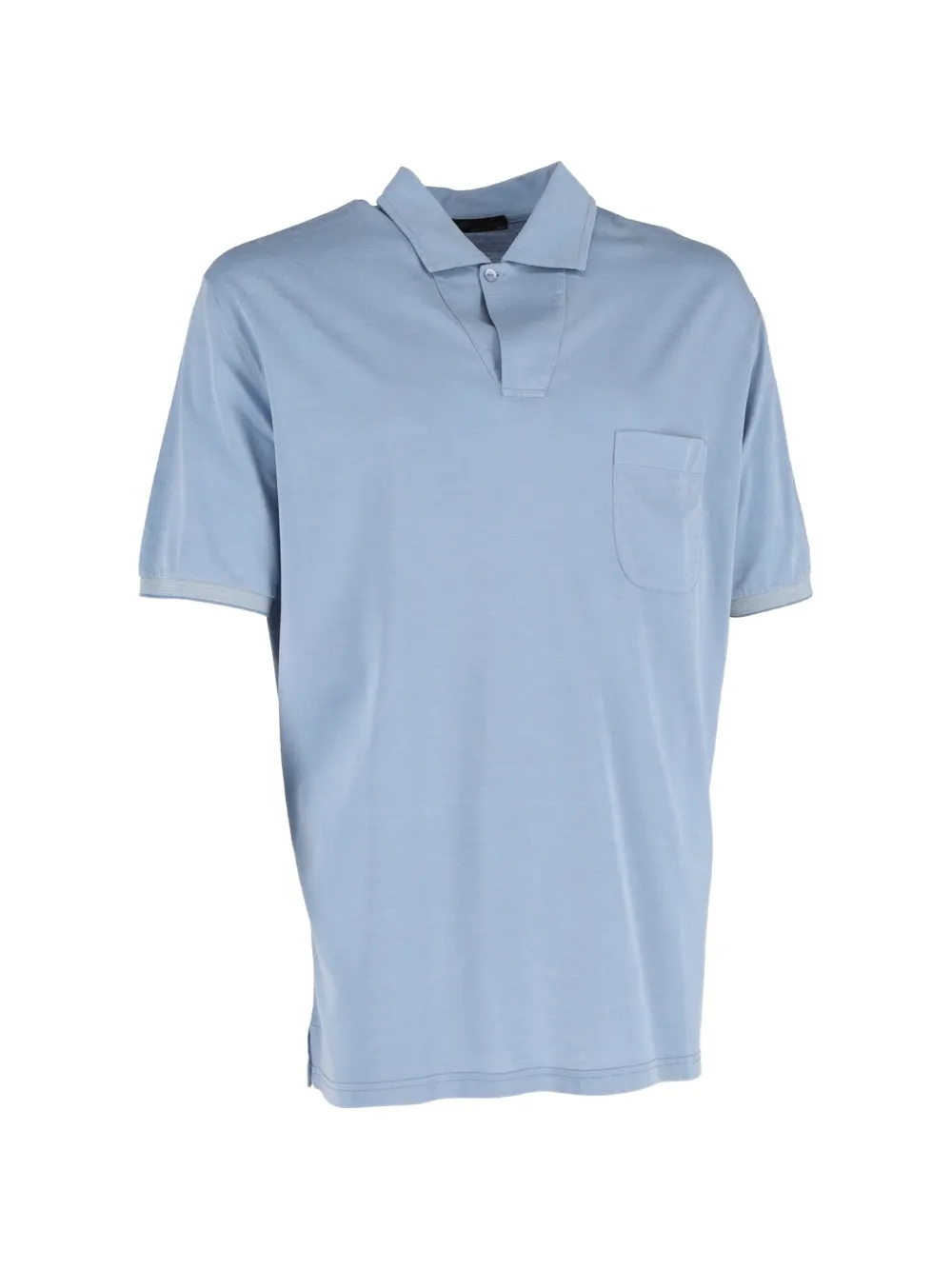 Loro Piana Pre-Owned patch-pocket polo shirt - Blu