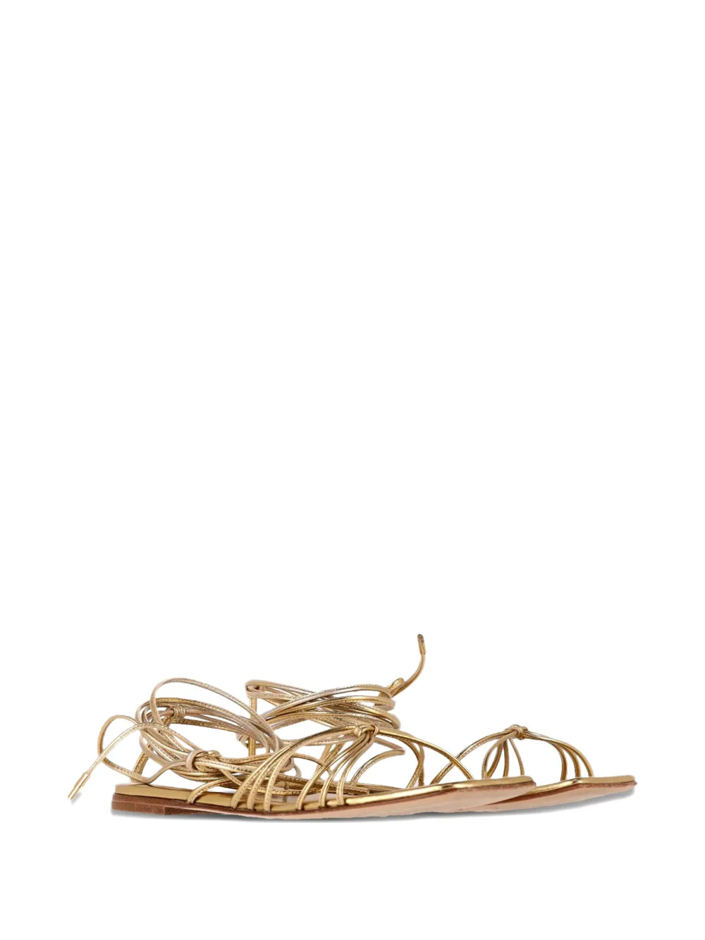 Gianvito Rossi Sylvie strappy sandals - Goud