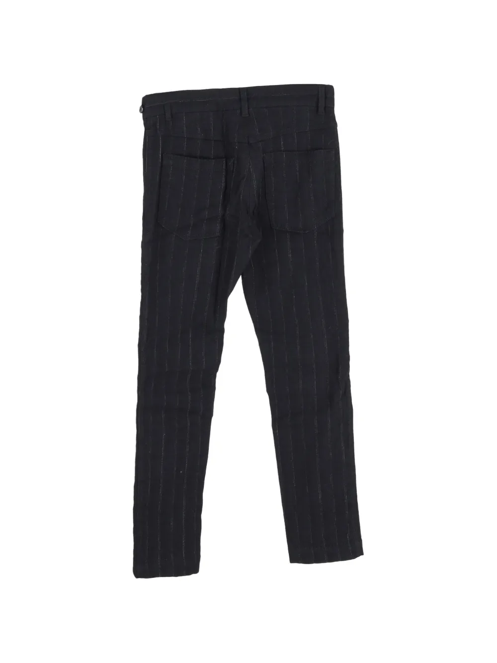 Ann Demeulemeester Vintage pinstriped trousers - Zwart