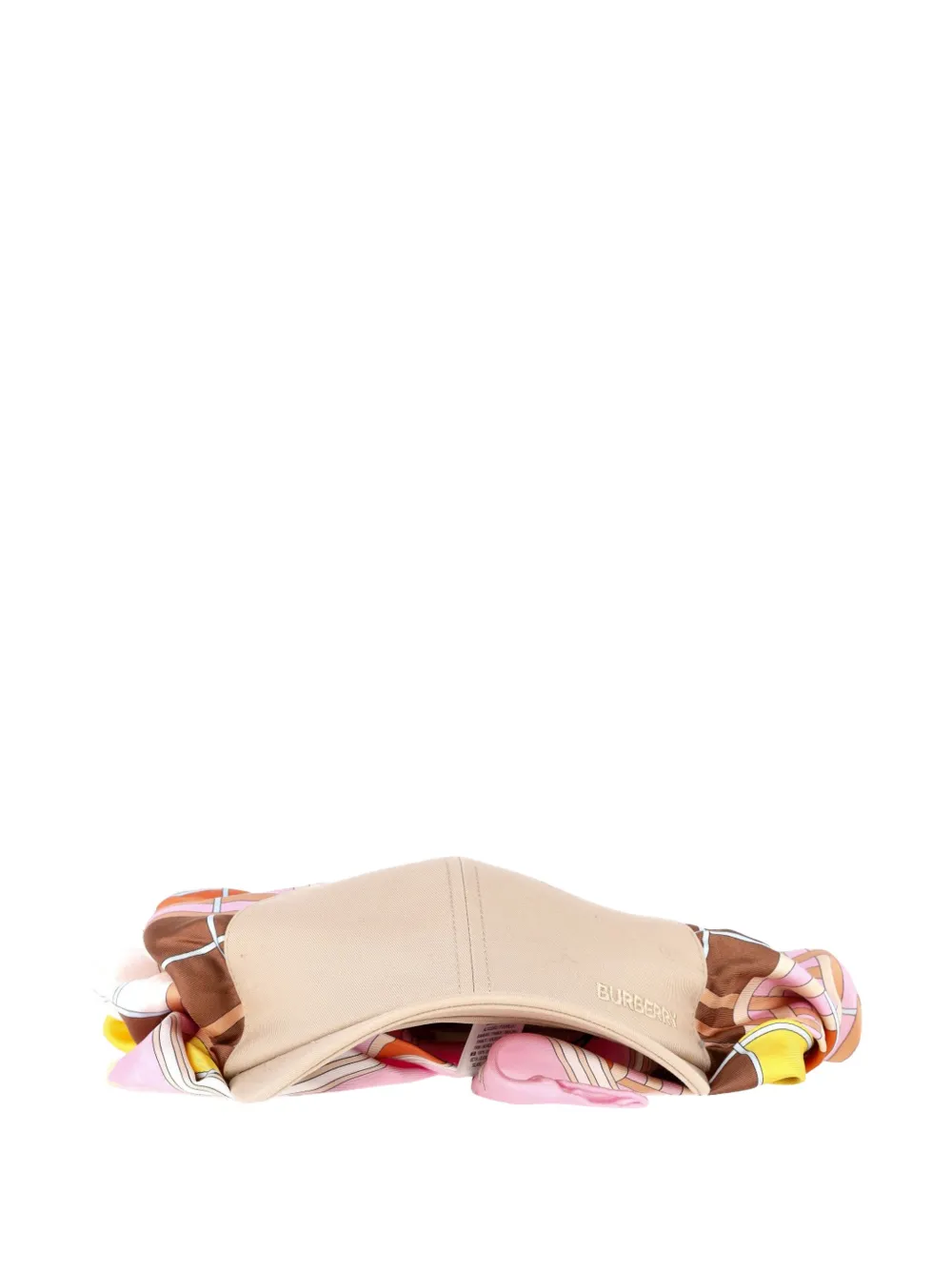 Burberry Pre-Owned scarf-detail baseball hat - Toni neutri