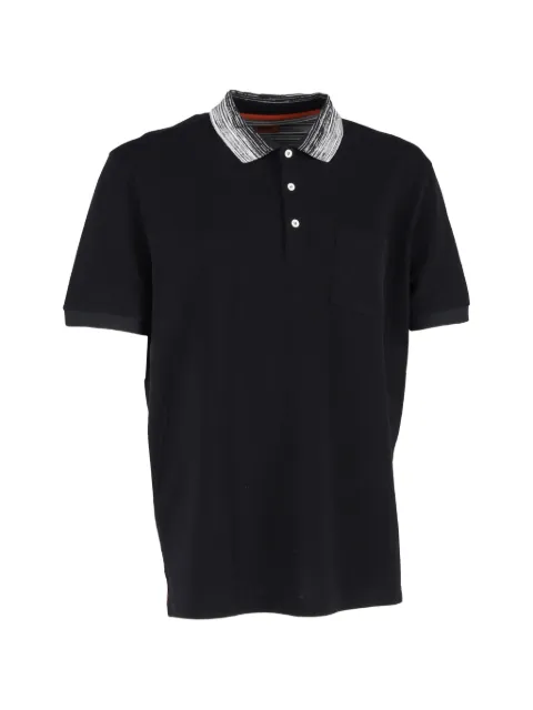 Missoni Pre-Owned printed-collar polo shirt