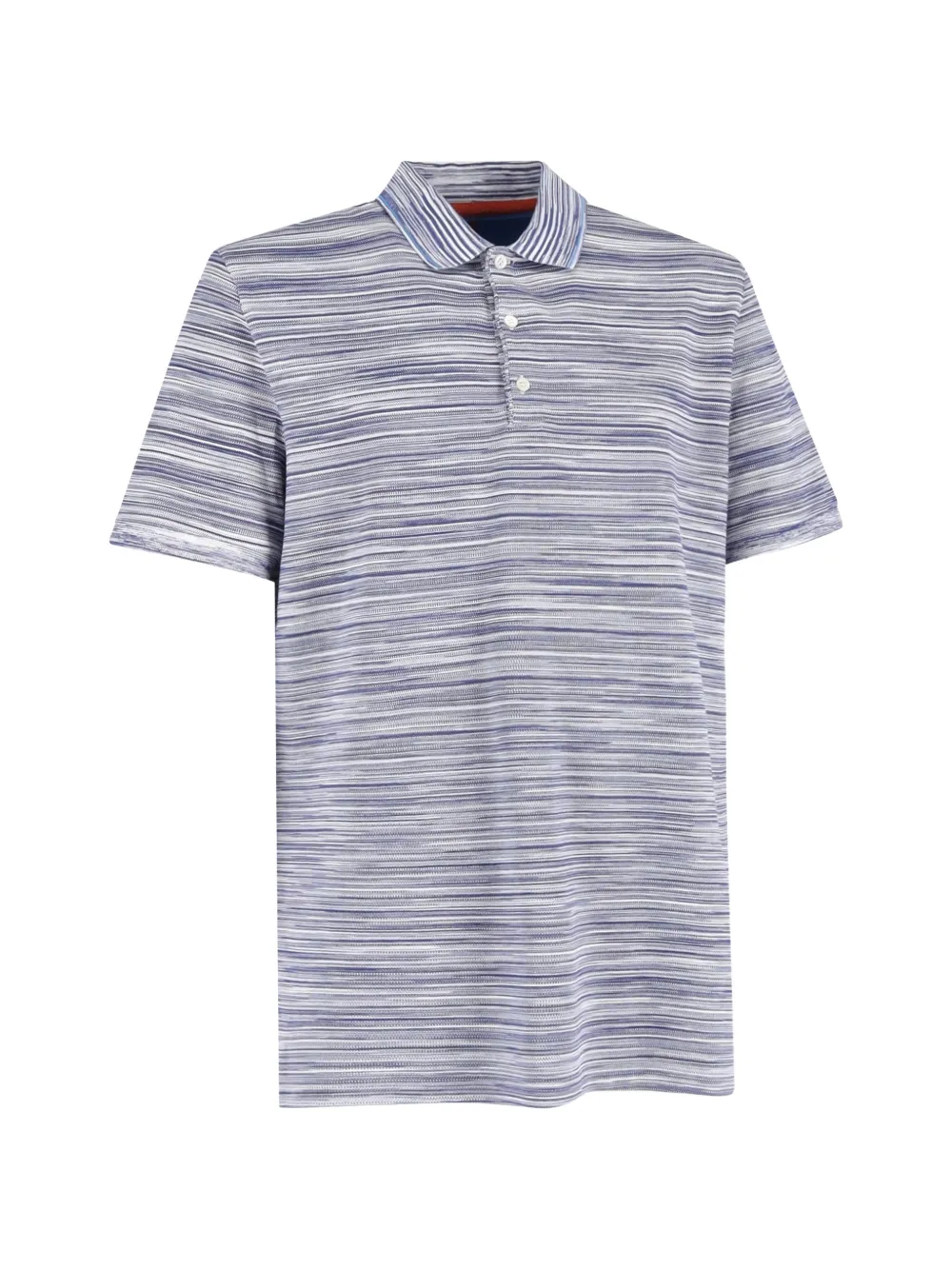Missoni Pre-Owned slub short-sleeve polo shirt - Bianco