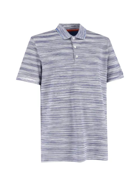Missoni Pre-Owned slub short-sleeve polo shirt