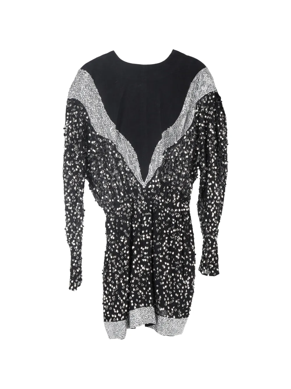 Caldes Sequined-Embellished Mini Dress