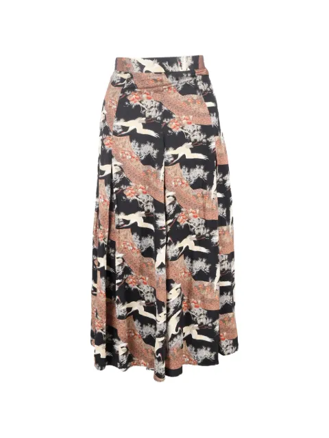 Co printed skirt