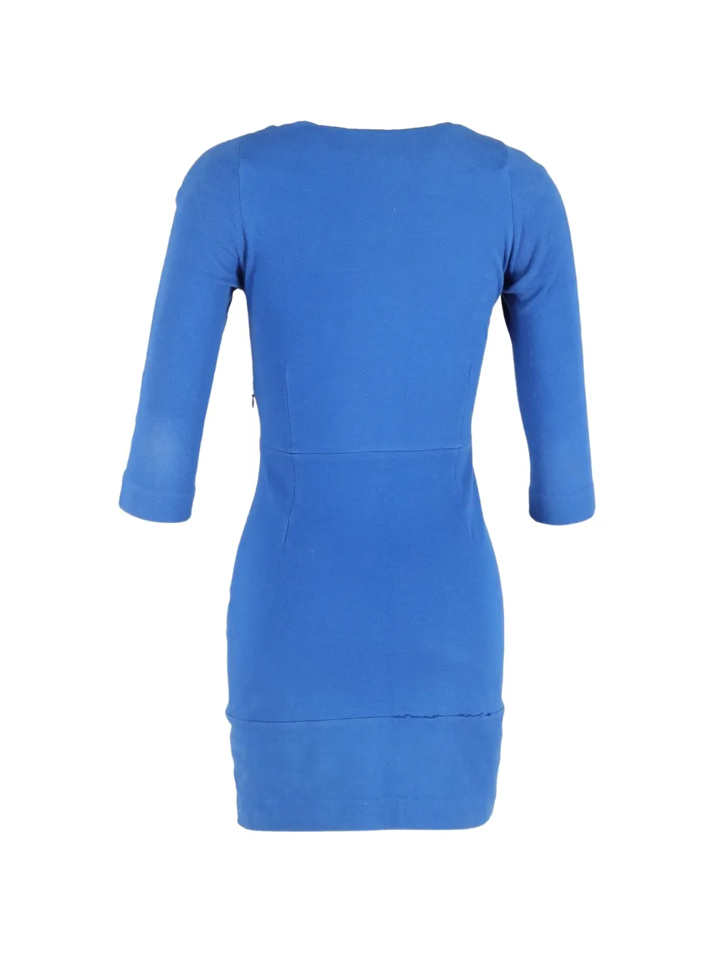 SANDRO crew-neck mini dress - Blauw