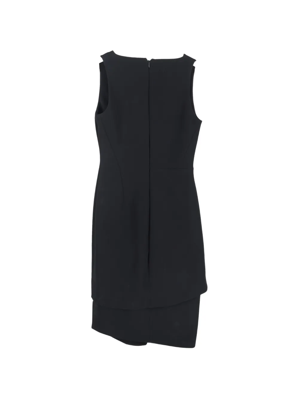 Antonio Berardi Vintage V-neck midi dress - Zwart
