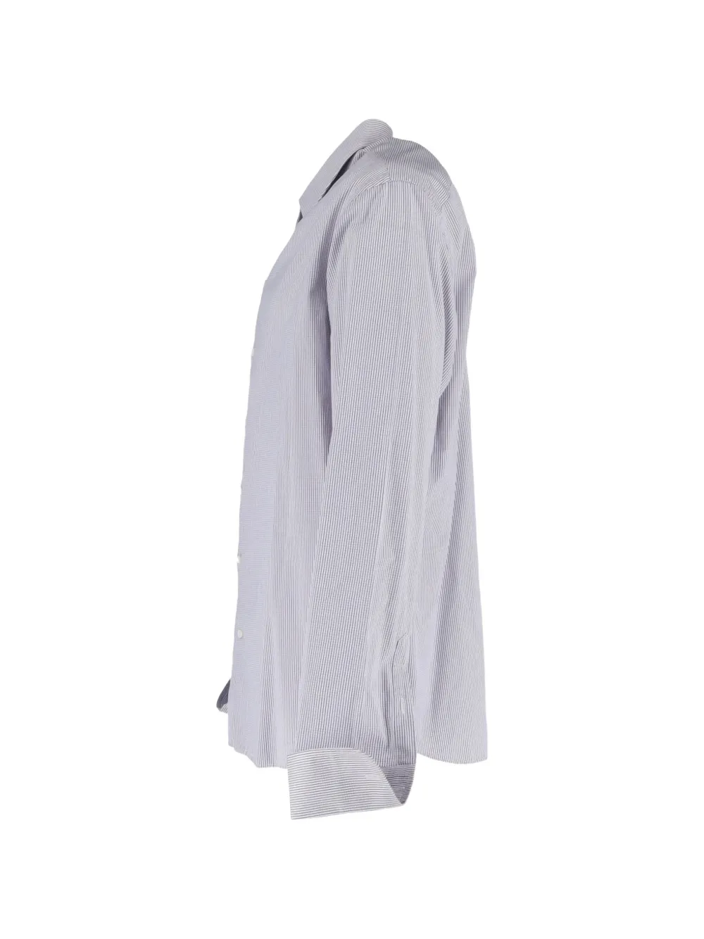 Striped-Pattern Long-Sleeve Shirt