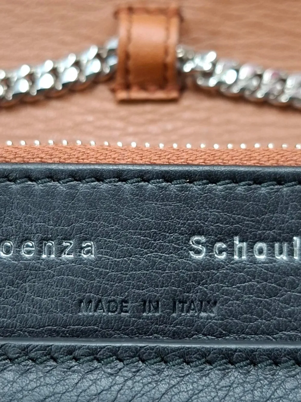 Ps11 Chain Calfskin Wallet