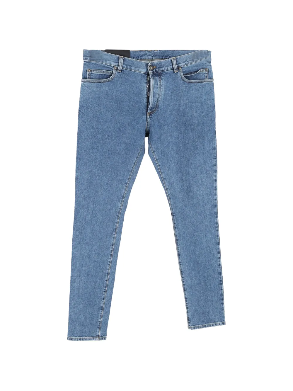 Balmain Pre-Owned five-pocket jeans - Blu