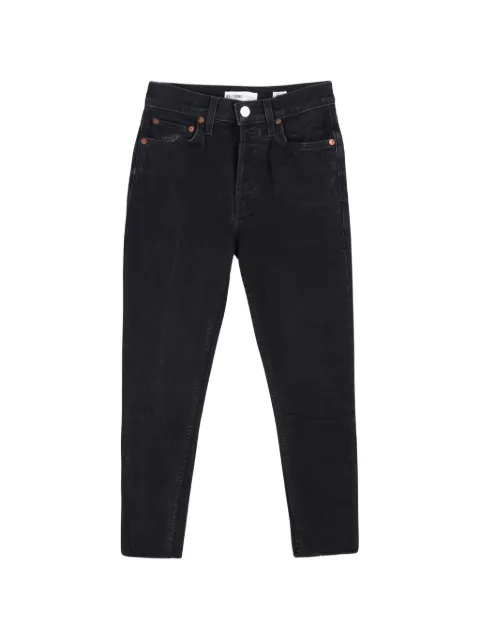 RE/DONE raw-hem slim-fit jeans
