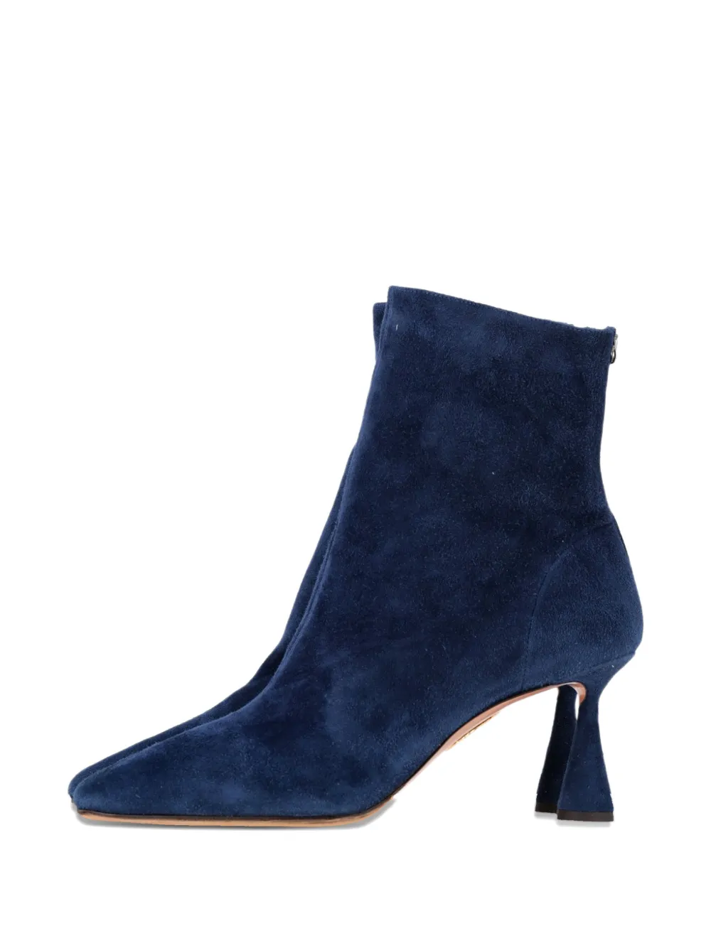 Aquazzura Amore sculpted-heel ankle boots - Blauw