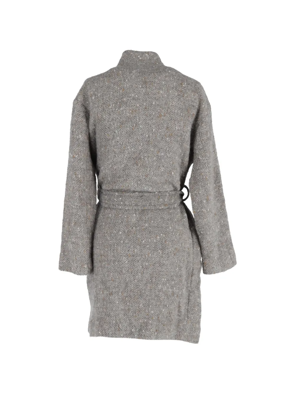 IRO belted wrap coat - Grijs