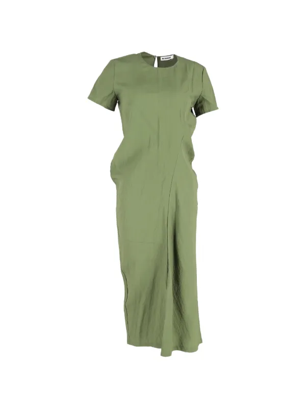 slim fit dress slacks Jil Sander pure silk dress  Armadarchive