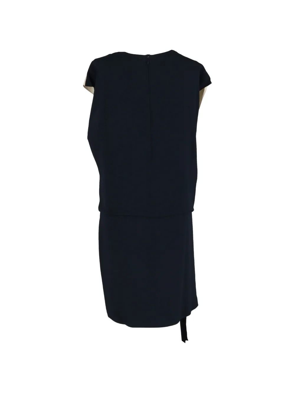 Chlo&eacute; Vintage colourblock tied dress - Zwart