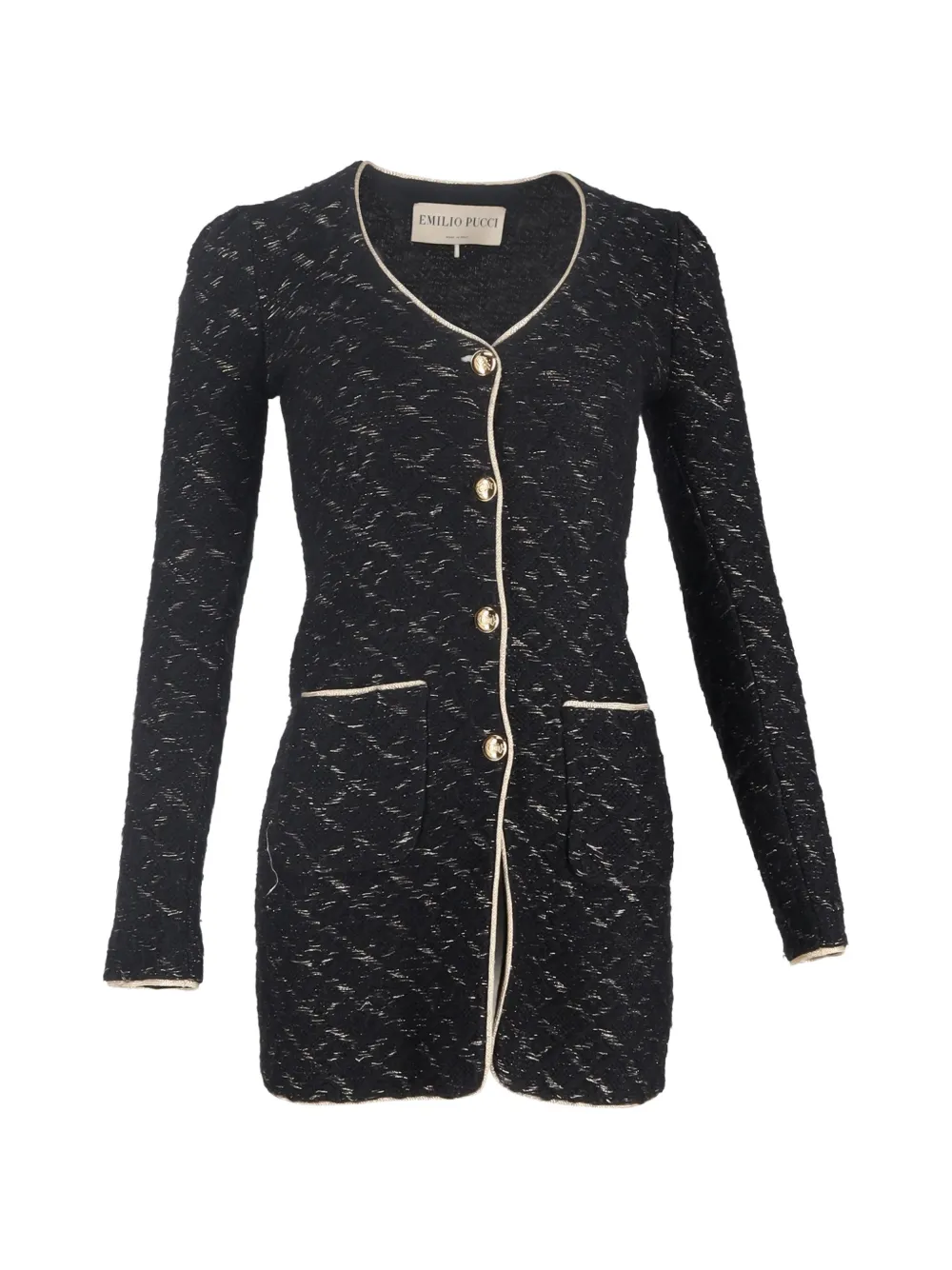 PUCCI Pre-Owned single-breasted coat - Nero