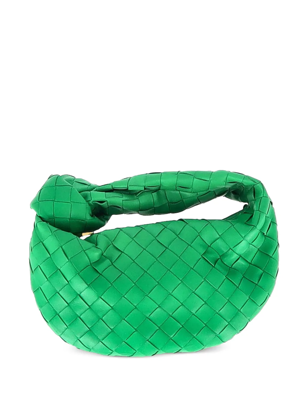 Bottega Veneta Pre-Owned mini Jodie Interecciato knotted tote bag - Verde
