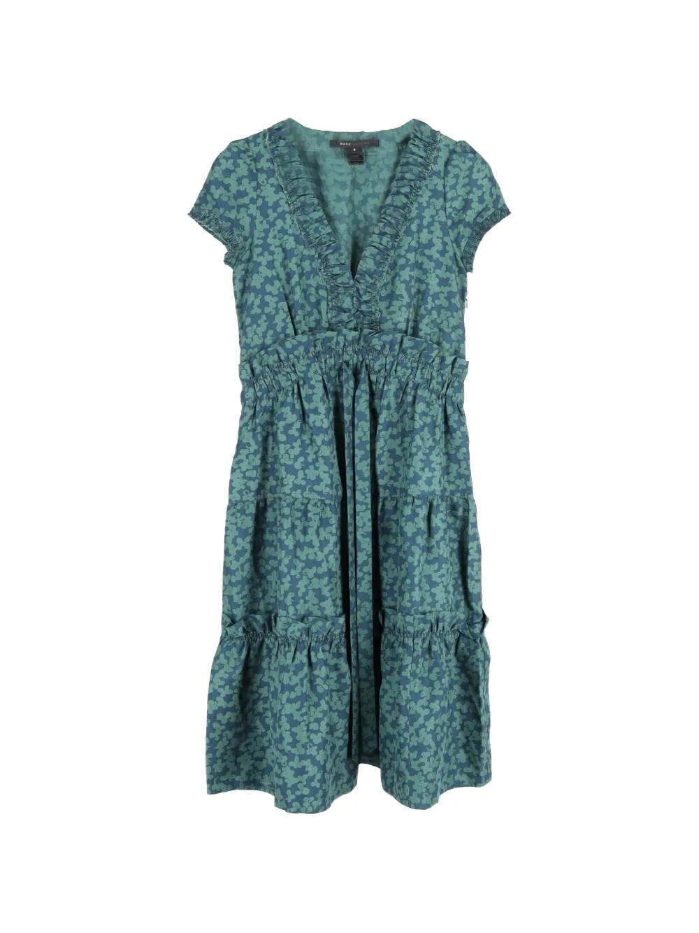 Marc Jacobs Vintage tiered printed midi dress - Blu