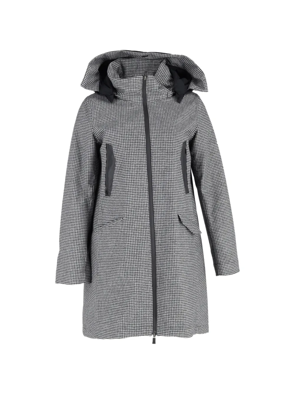 Herno Cappotto in pied-de-poule - Grigio