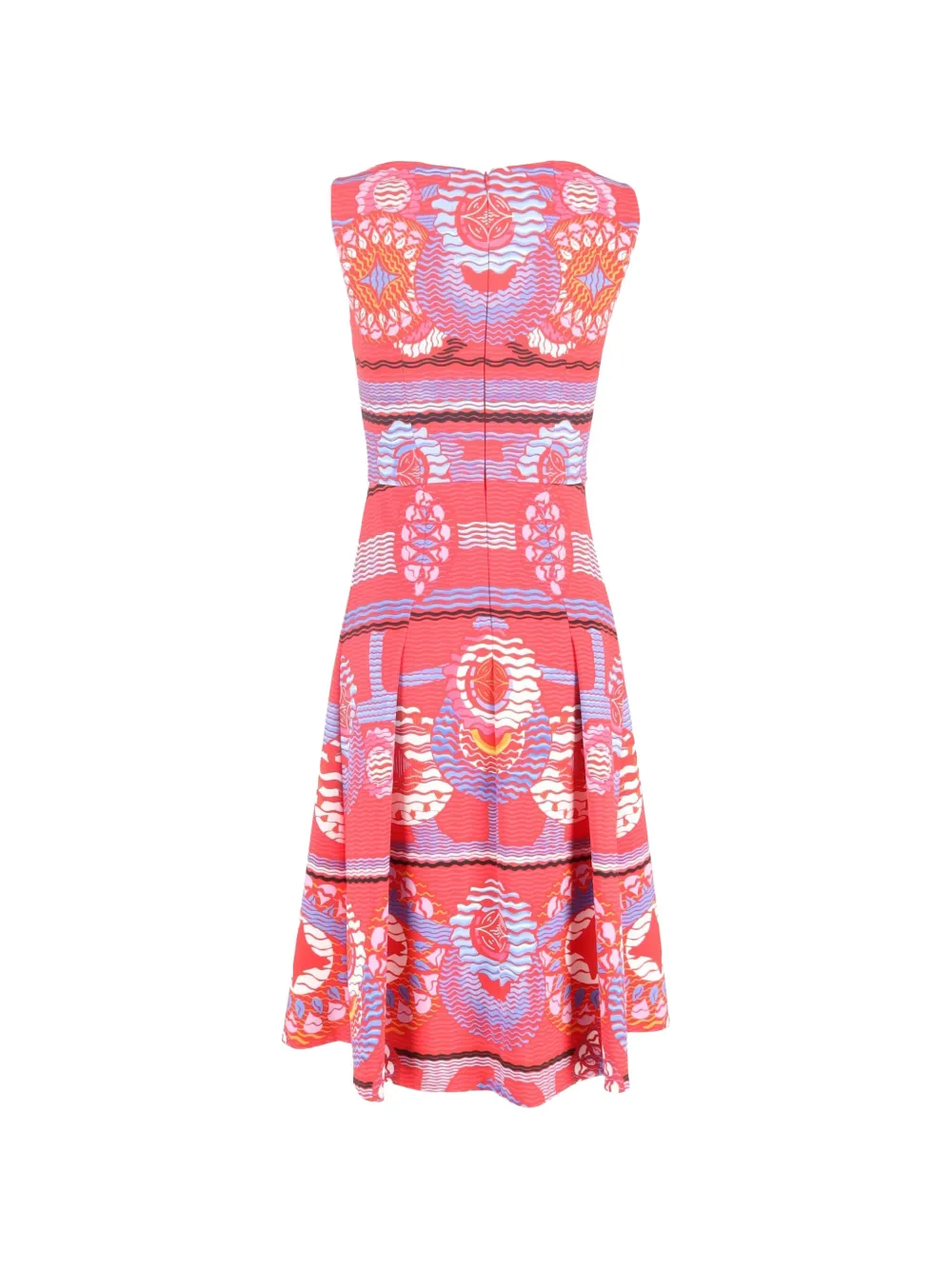 Peter Pilotto printed midi dress - Rood