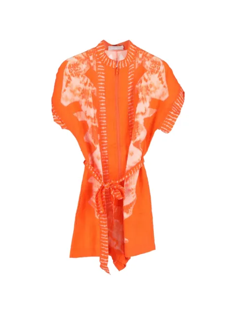ZIMMERMANN Lulu tie-dye zipped playsuit
