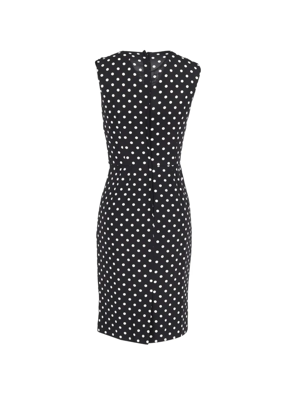 Dolce & Gabbana Pre-Owned lace-detail midi dress - Zwart