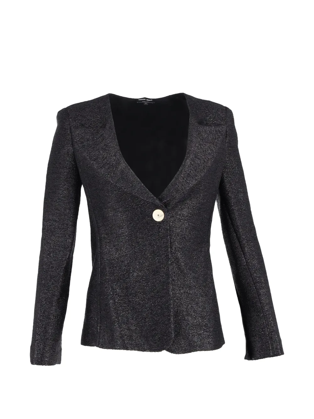 Emporio Armani Pre-Owned Einreihiges Sakko - Schwarz