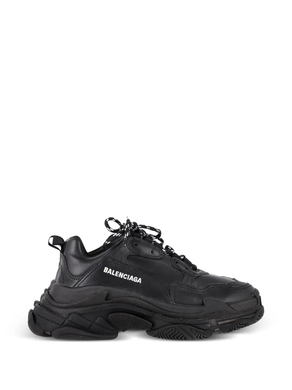 Balenciaga Pre-Owned Triple S chunky sneakers - Schwarz