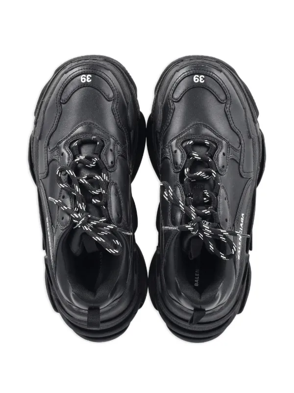 Balenciaga Pre-Owned トリプル S スニーカー | ブラック | FARFETCH JP