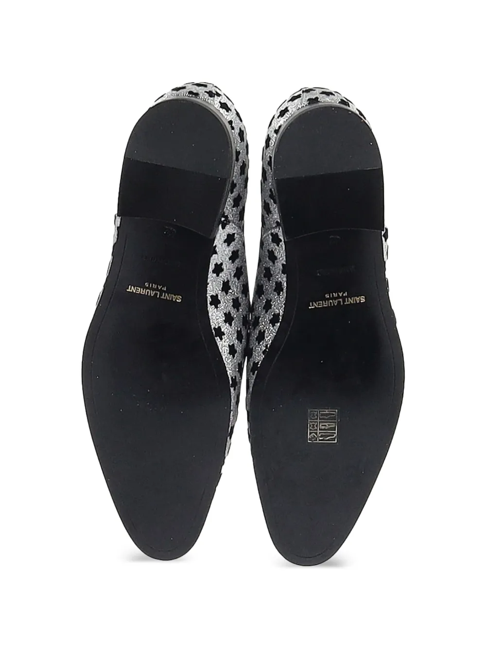 Star-Print Oxford Shoes