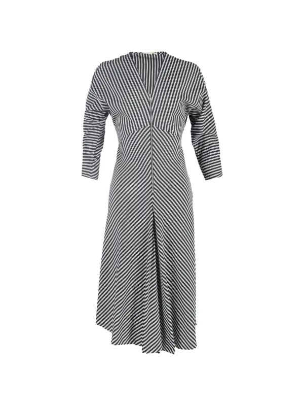 midi maje dress Maje Poplin Embroidered Midi Dress