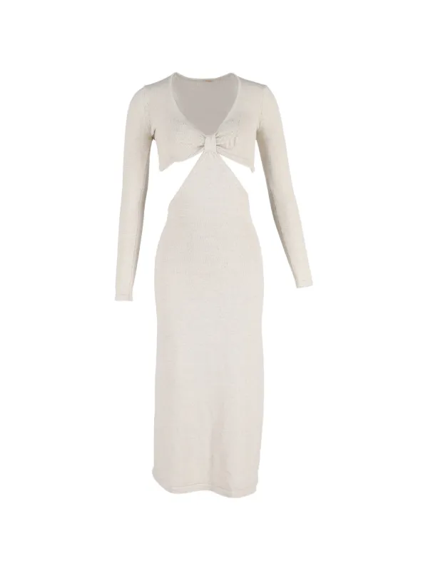waller knit dress Ellen Tracy' Purple Ribbed Knit Dress main image 1