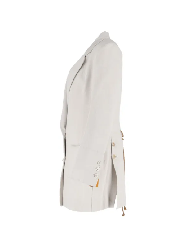 Ann Demeulemeester Vintage レースアップ ダブルコート
