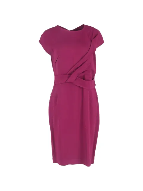 Roland Mouret draped midi dress