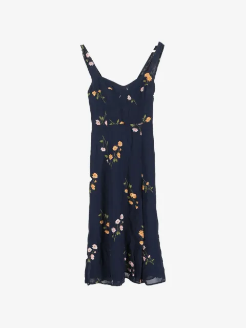 Reformation floral-print midi dress