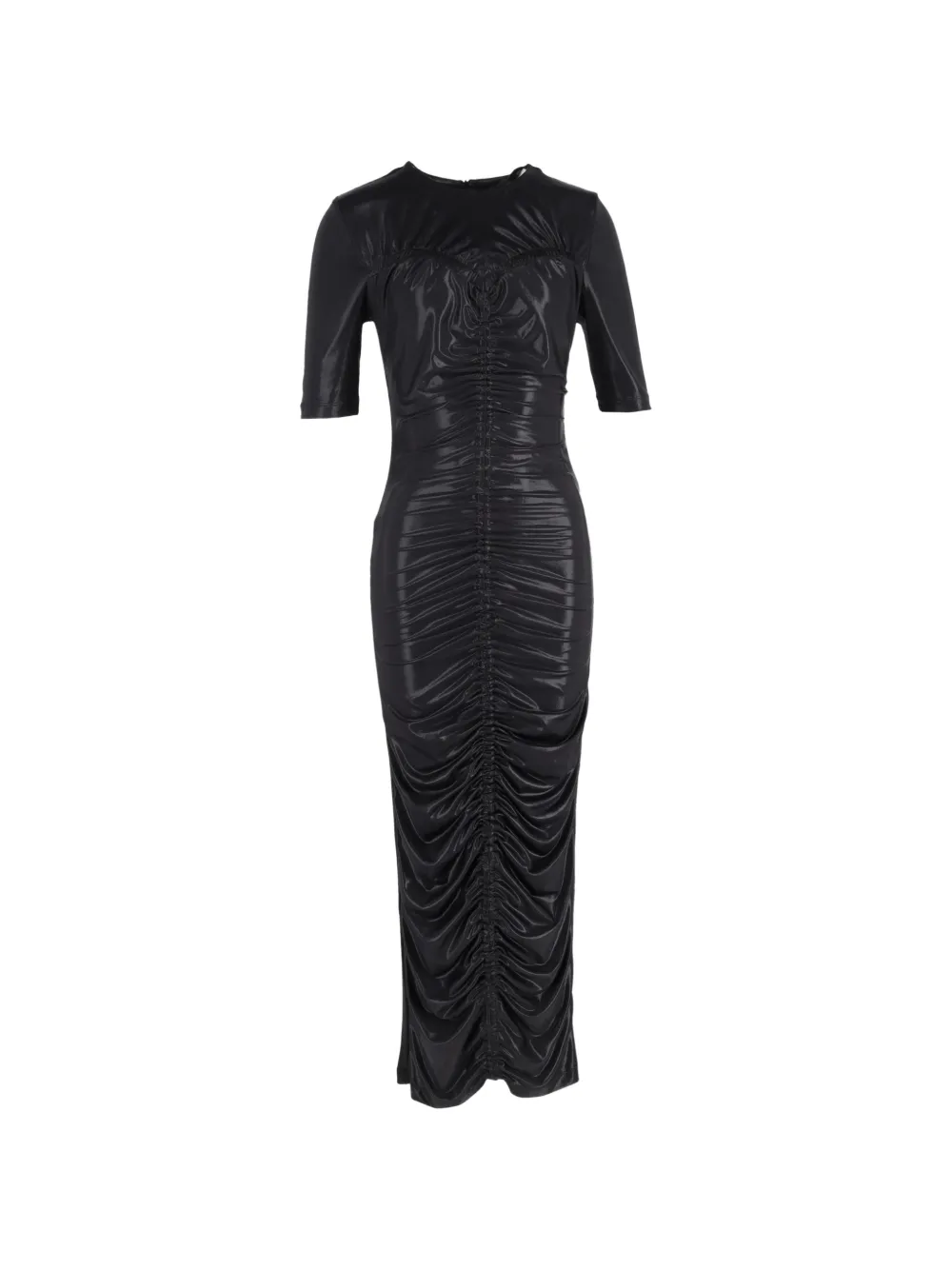 ROTATE BIRGER CHRISTENSEN Abigail ruched maxi dress - Black