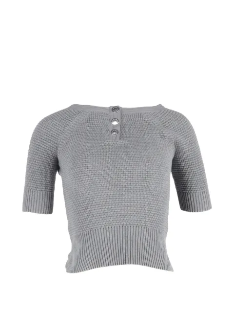 Chloé Vintage suéter manga corta