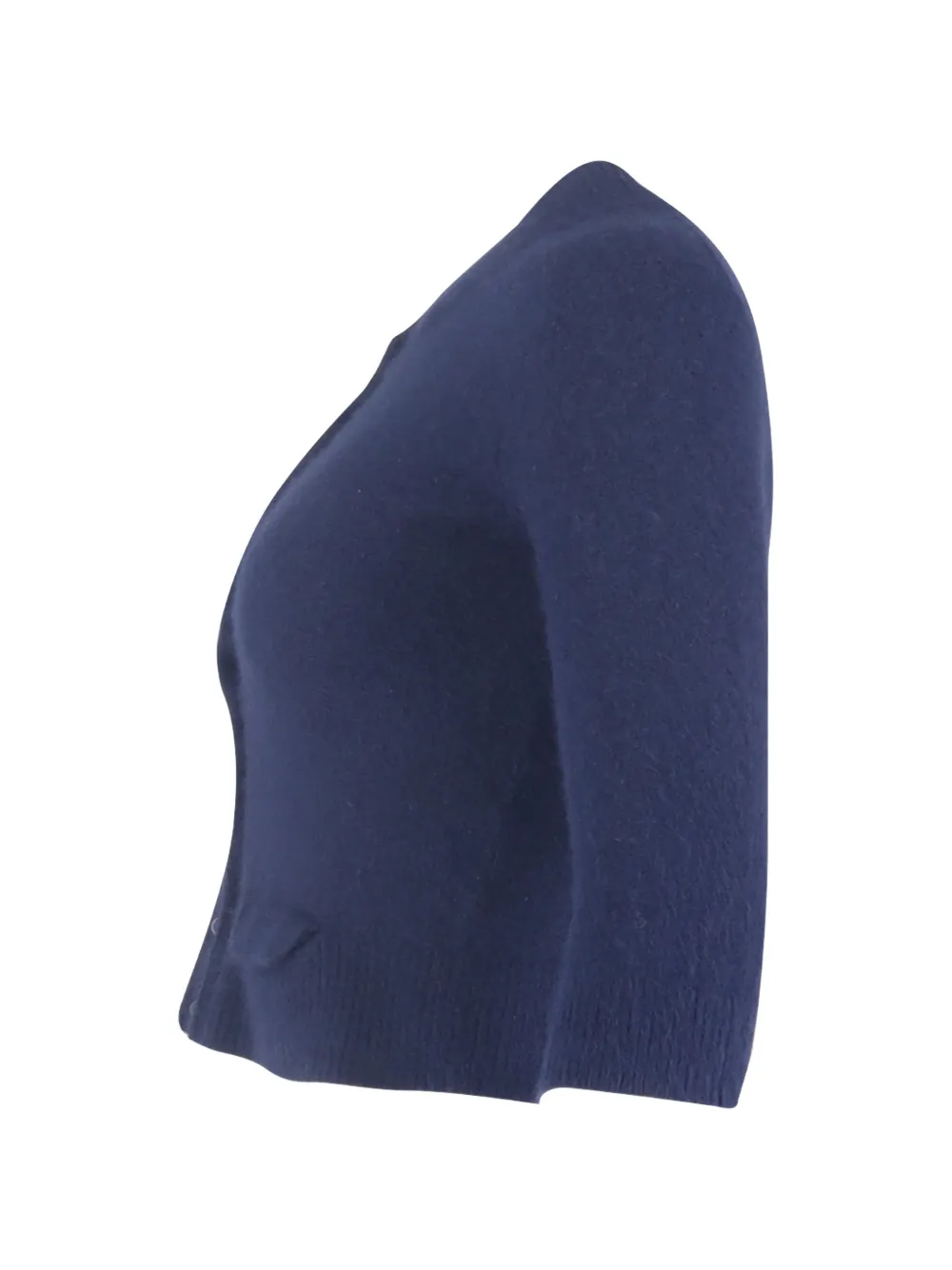  Mulberry Pre-owned Buttoned Cropped Cardigan - Blue 
