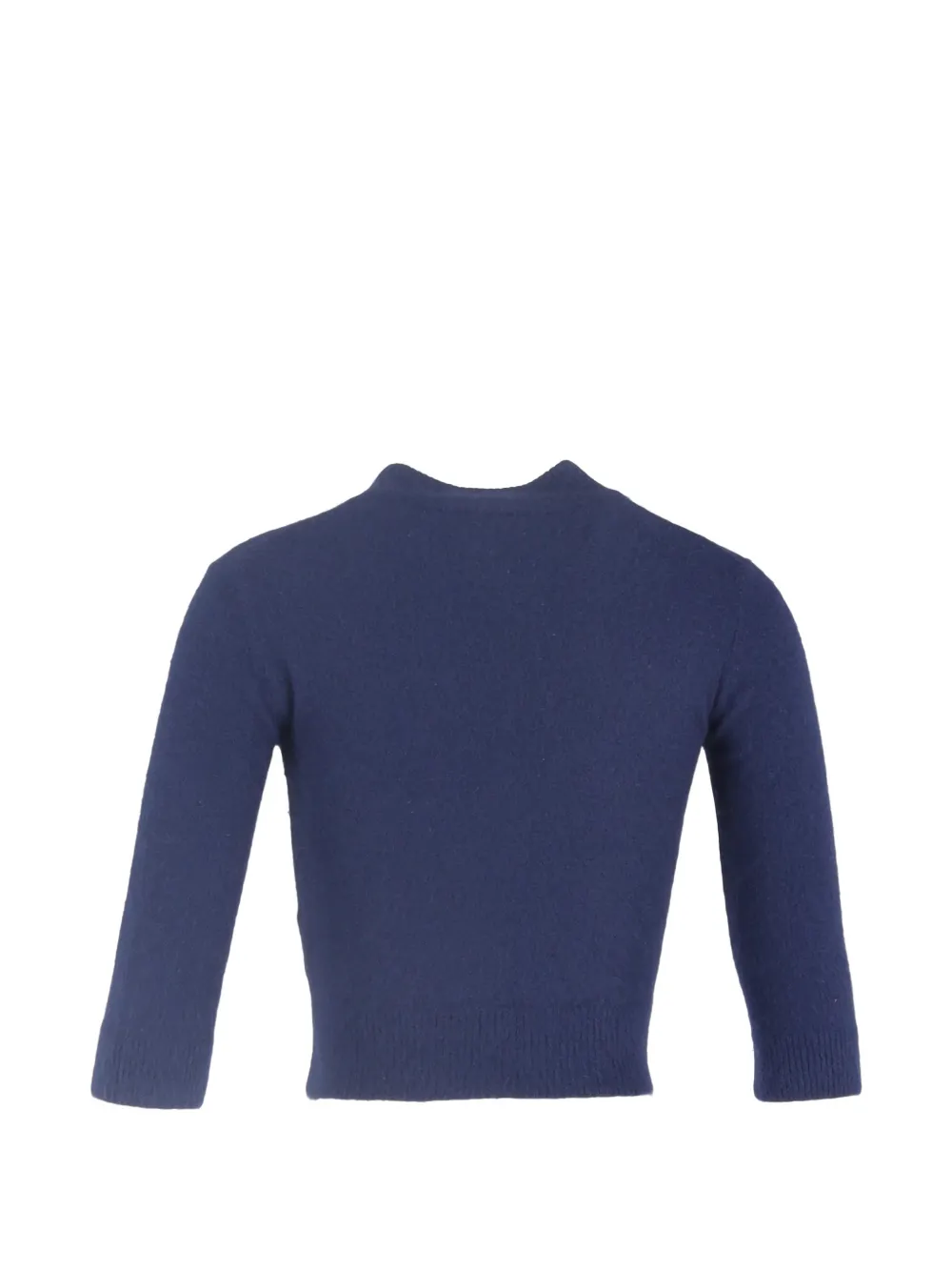  Mulberry Pre-owned Buttoned Cropped Cardigan - Blue 