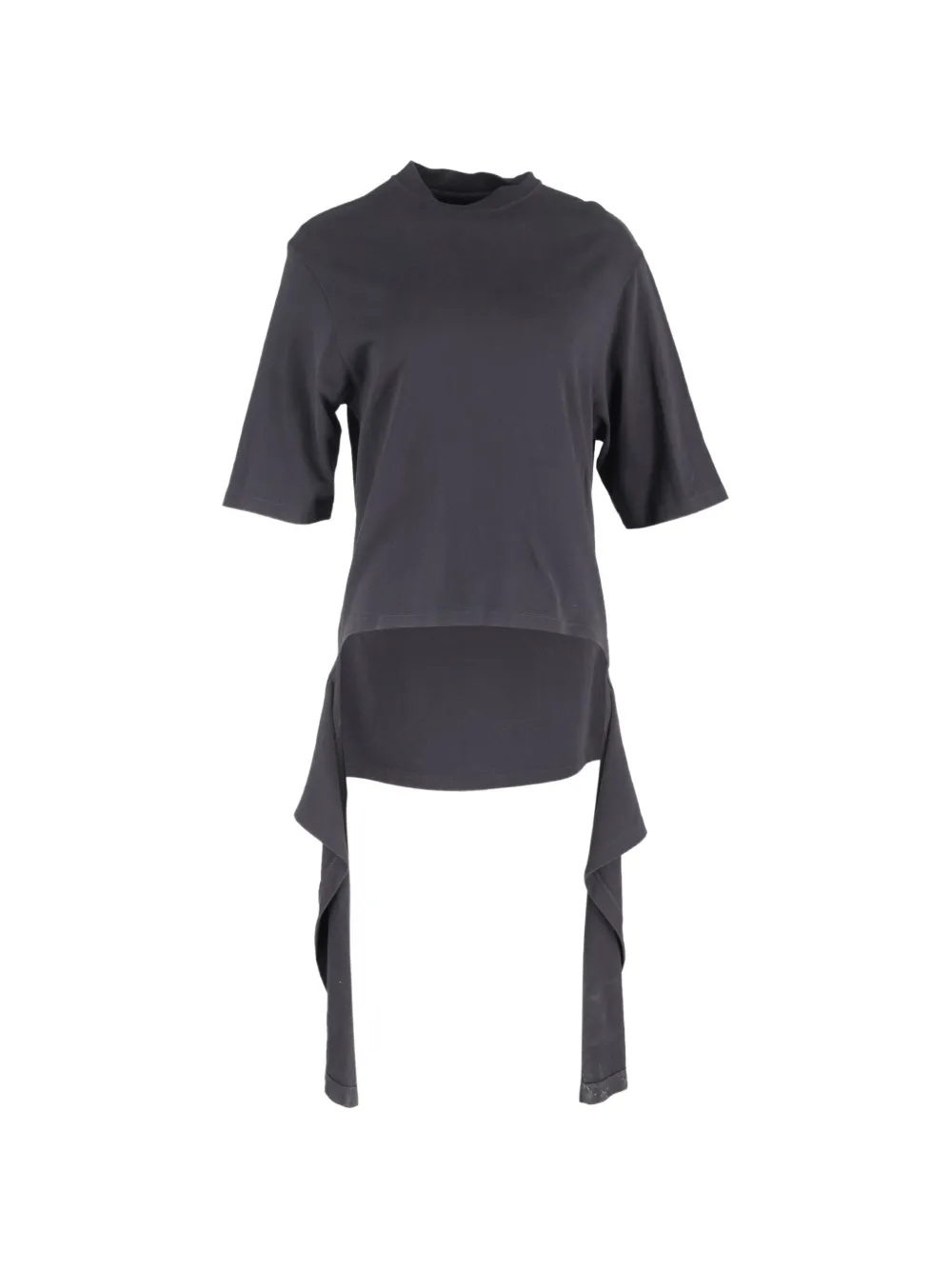 Balenciaga Pre-Owned paneled drapes T-shirt - Grigio